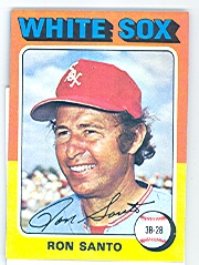 1975 Topps Baseball Cards      035      Ron Santo
